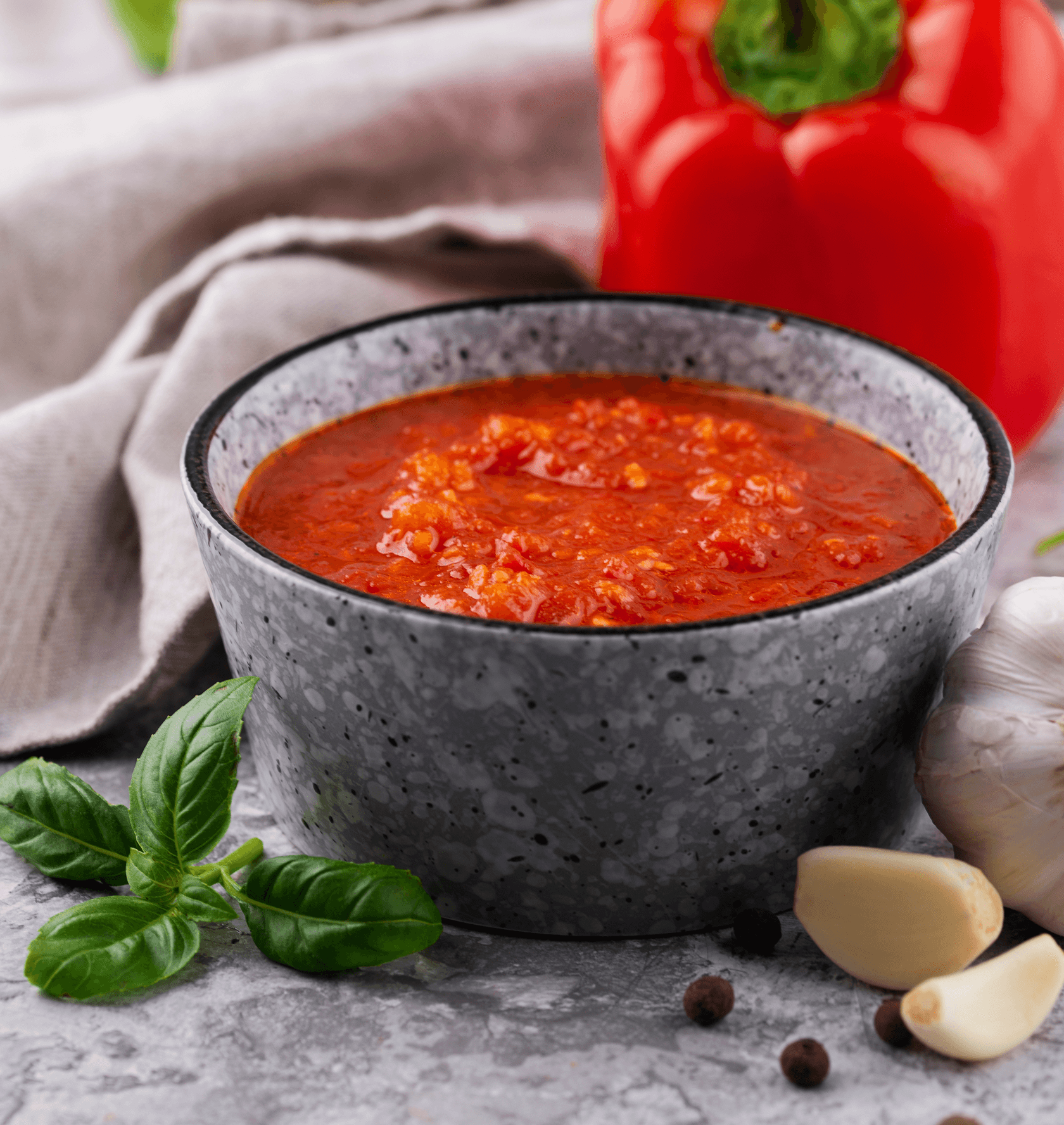 Fresh Tomato and Garlic Salsa